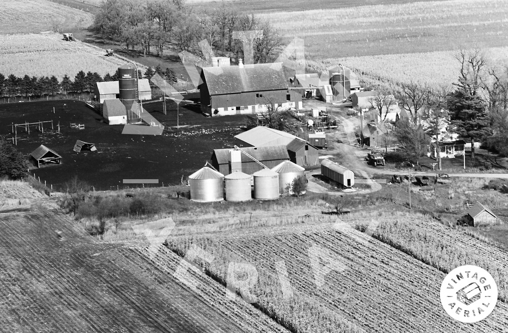 Vintage Aerial Minnesota Fillmore County 1968 36CFI33