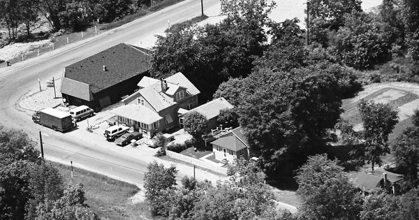 Vintage Aerial photo from 1982 in Ionia County, MI