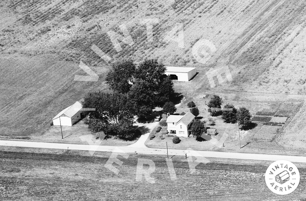 Vintage Aerial Ohio Morrow County 1983 22ZMW15