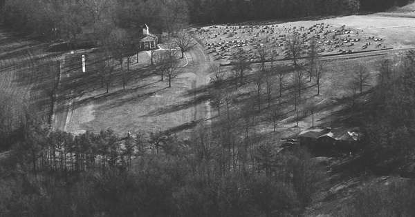 Vintage Aerial photo from 1983 in Stanly County, NC