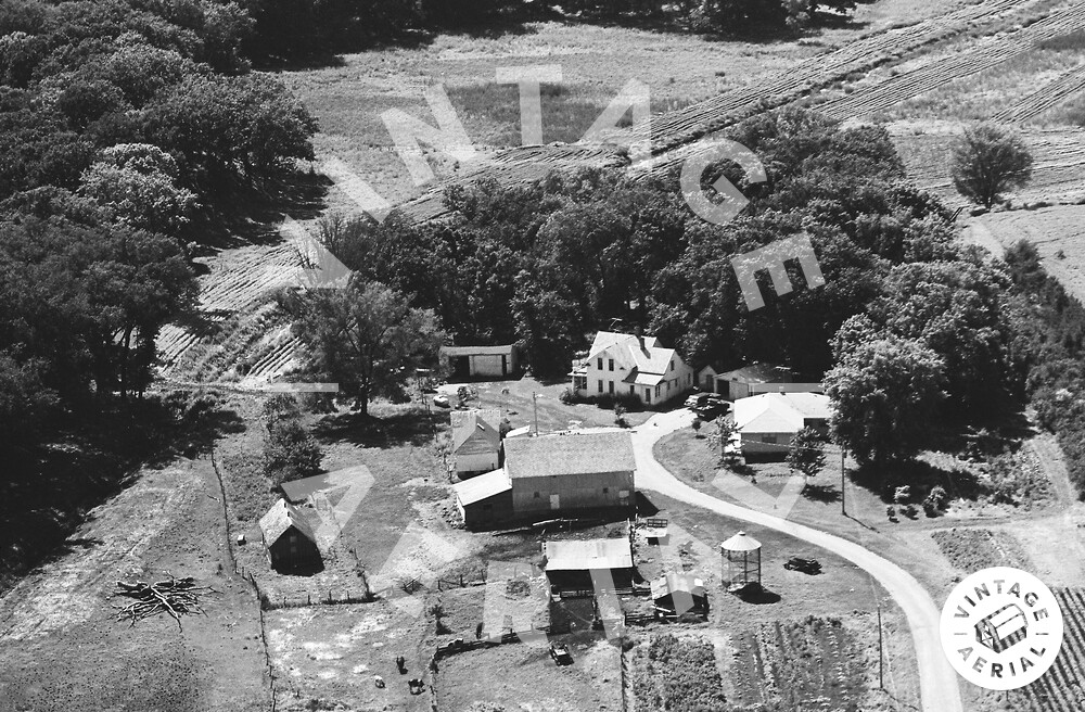Vintage Aerial Minnesota Sibley County 1967 29MSI9