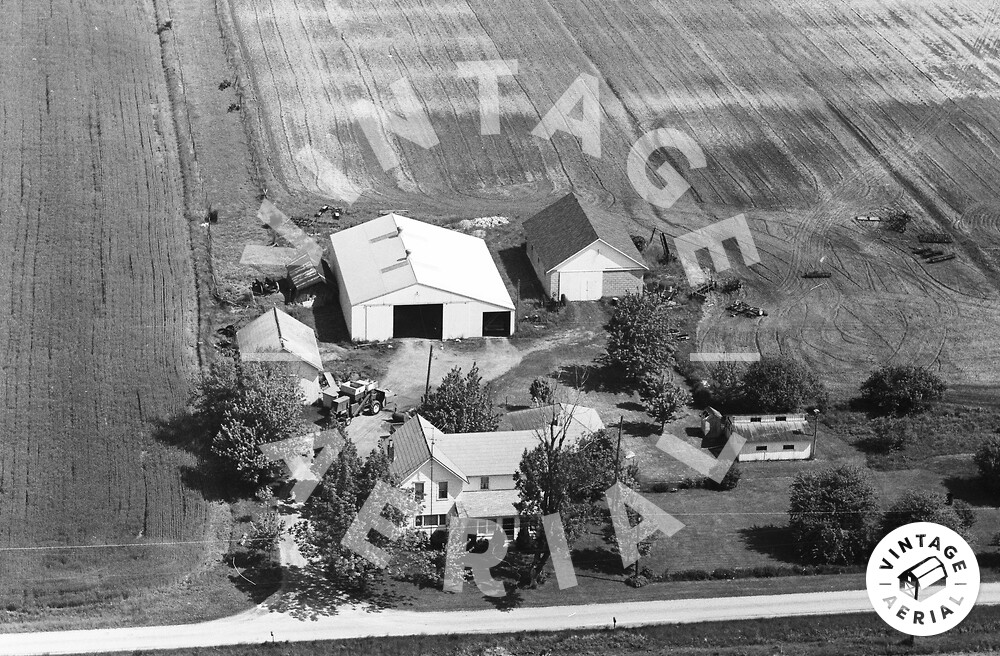 Vintage Aerial Ohio Seneca County 1969 5MSE23