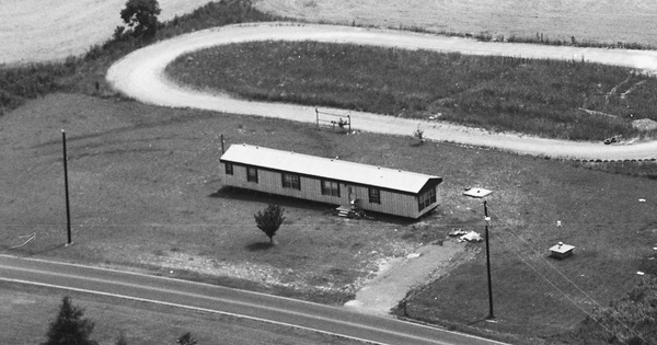 Vintage Aerial photo from 1989 in Cabarrus County, NC