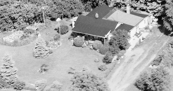 Vintage Aerial photo from 1987 in Pulaski County, VA