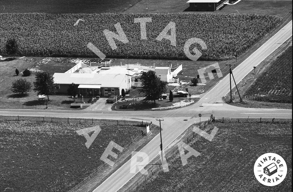 Vintage Aerial Ohio Allen County 1976 35CAL3