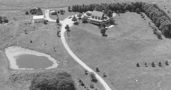 Vintage Aerial photo from 1999 in Lancaster County, NE