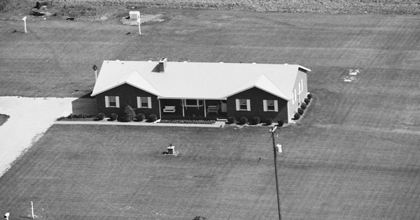 Vintage Aerial photo from 1989 in Delaware County, OH