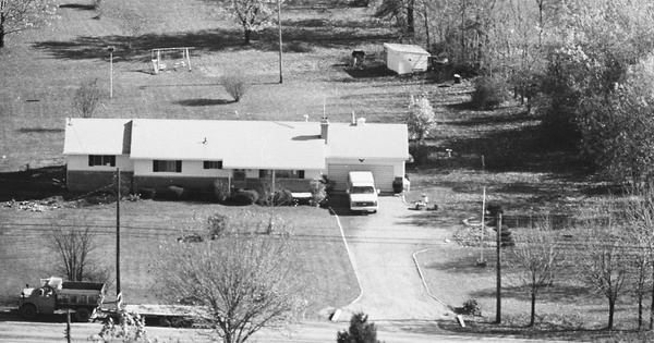 Vintage Aerial photo from 1979 in Delaware County, OH