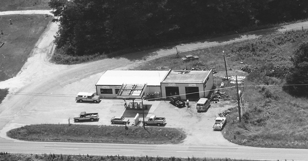 Vintage Aerial photo from 1991 in Calhoun County, AL