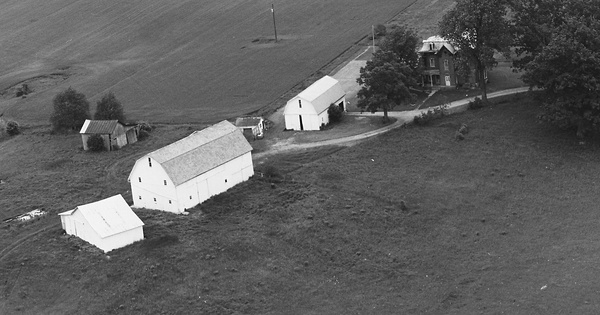 Vintage Aerial photo from 1983 in Wyandot County, OH