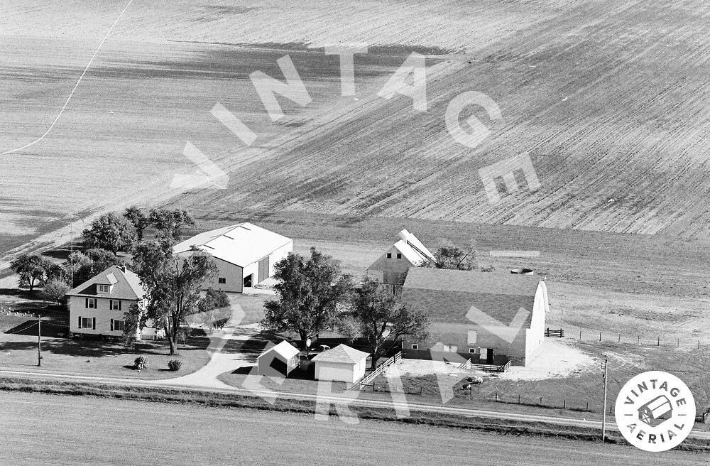 Vintage Aerial | Illinois | Livingston County | 1981 | 53-NLI-35
