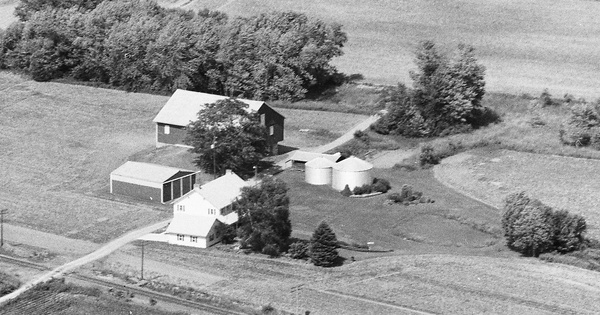Vintage Aerial photo from 1999 in Lycoming County, PA
