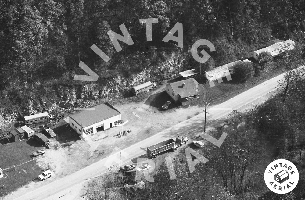 Vintage Aerial Kentucky Perry County 1986 183CPE35