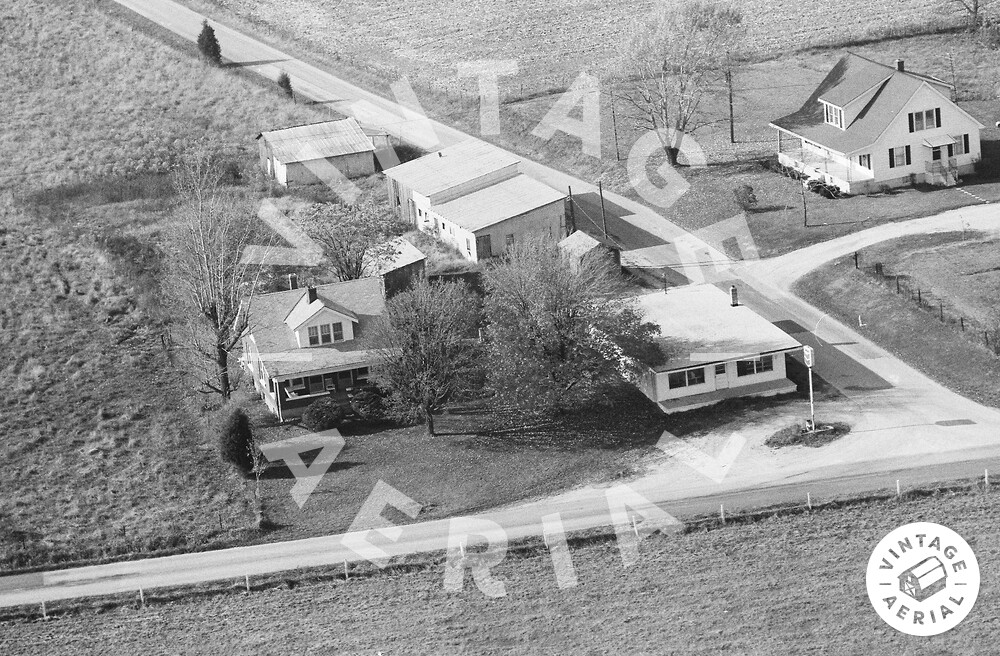 Vintage Aerial Kentucky Larue County 1978 7MLR17