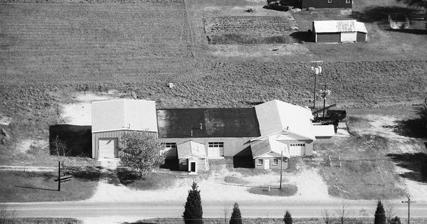 Vintage Aerial photo from 1993 in Van Buren County, MI