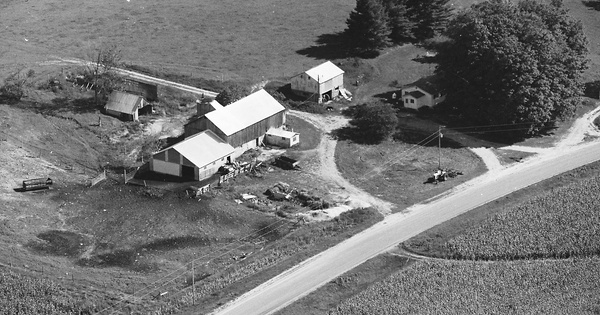 Vintage Aerial photo from 1998 in Antrim County, MI