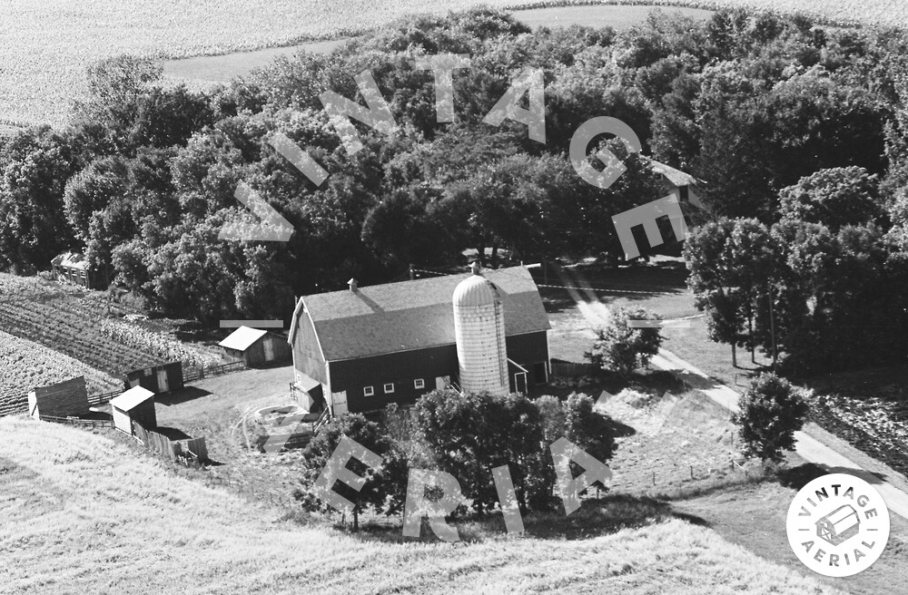 Vintage Aerial Minnesota Meeker County 1970 33PME32
