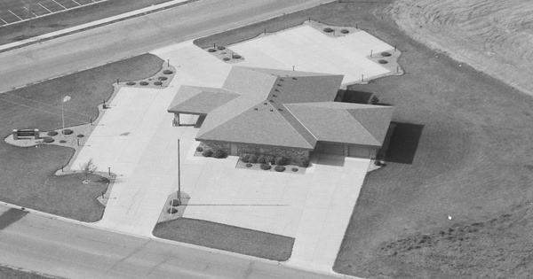 Vintage Aerial photo from 1996 in Lyon County, MN