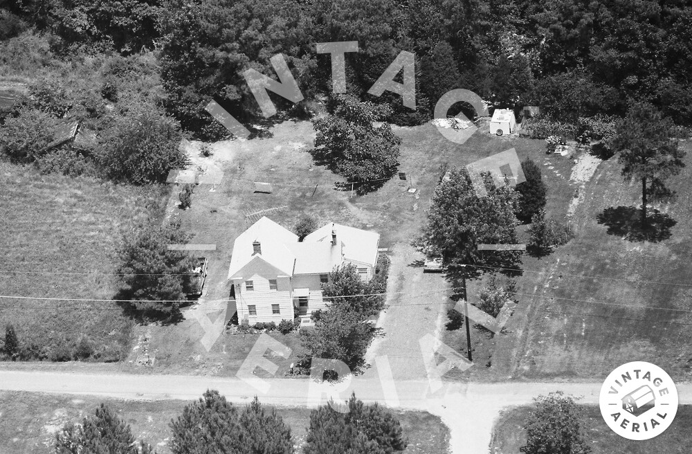 Vintage Aerial Maryland Somerset County 1988 11EESO24