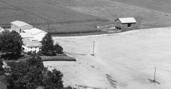 Vintage Aerial photo from 1970 in Kent County, MI