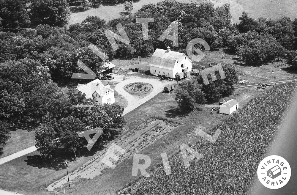 Vintage Aerial Minnesota Sherburne County 1969 8JSH17