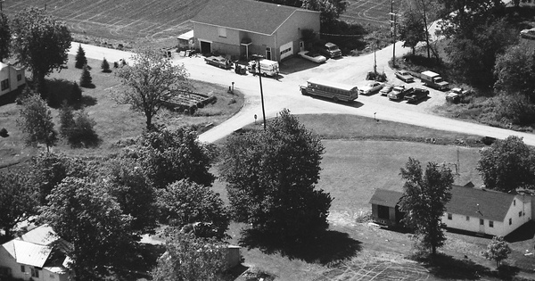 Vintage Aerial photo from 1984 in Parke County, IN