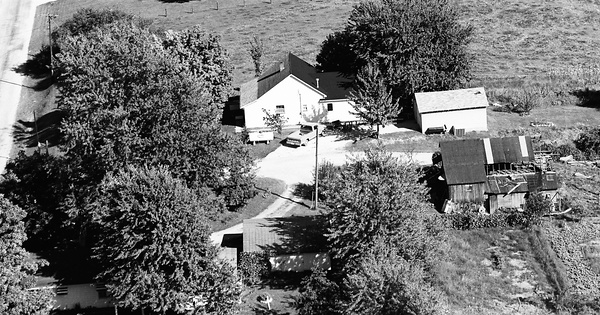 Vintage Aerial photo from 1974 in Warrick County, IN