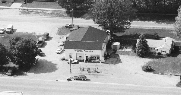 Vintage Aerial photo from 1989 in Otsego County, MI