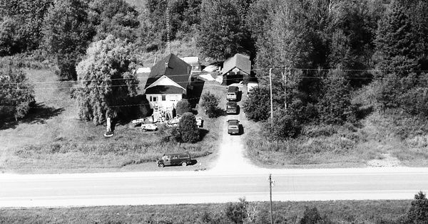 Vintage Aerial photo from 1992 in Luce County, MI