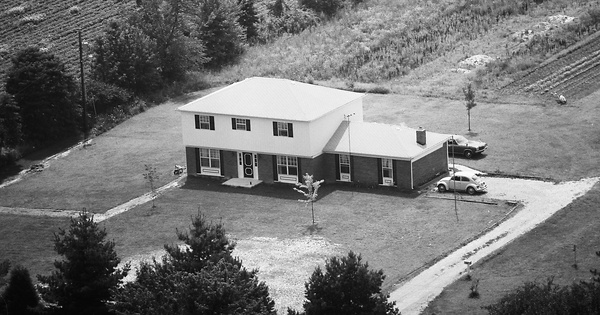 Vintage Aerial photo from 1977 in Ripley County, IN