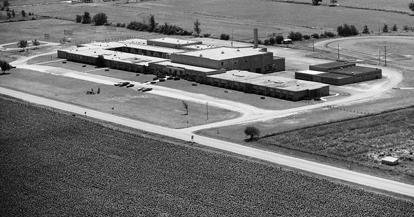 Vintage Aerial photo from 1979 in Randolph County, IN