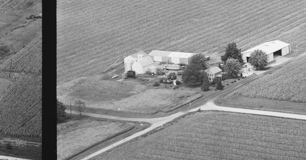 Vintage Aerial photo from 1978 in Fulton County, IL