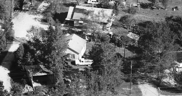 Vintage Aerial photo from 1989 in Anson County, NC