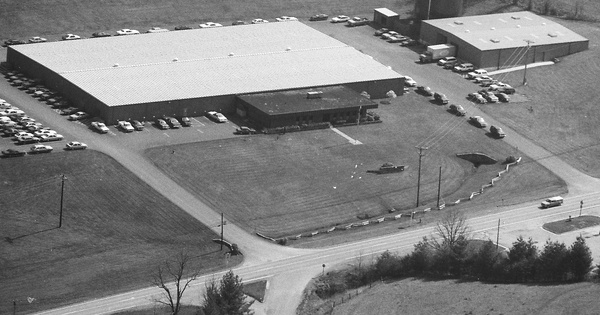 Vintage Aerial photo from 1988 in Floyd County, VA