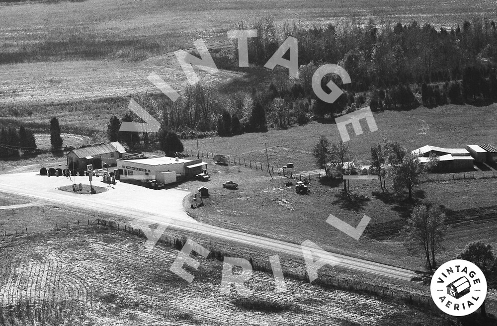 Vintage Aerial Virginia Goochland County 1983 4QGO14