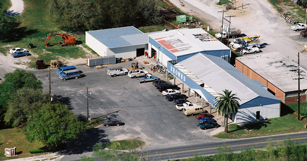 Vintage Aerial photo from 1998 in Cameron Parish, LA