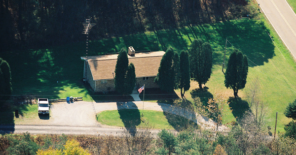 Vintage Aerial photo from 1997 in Carroll County, OH