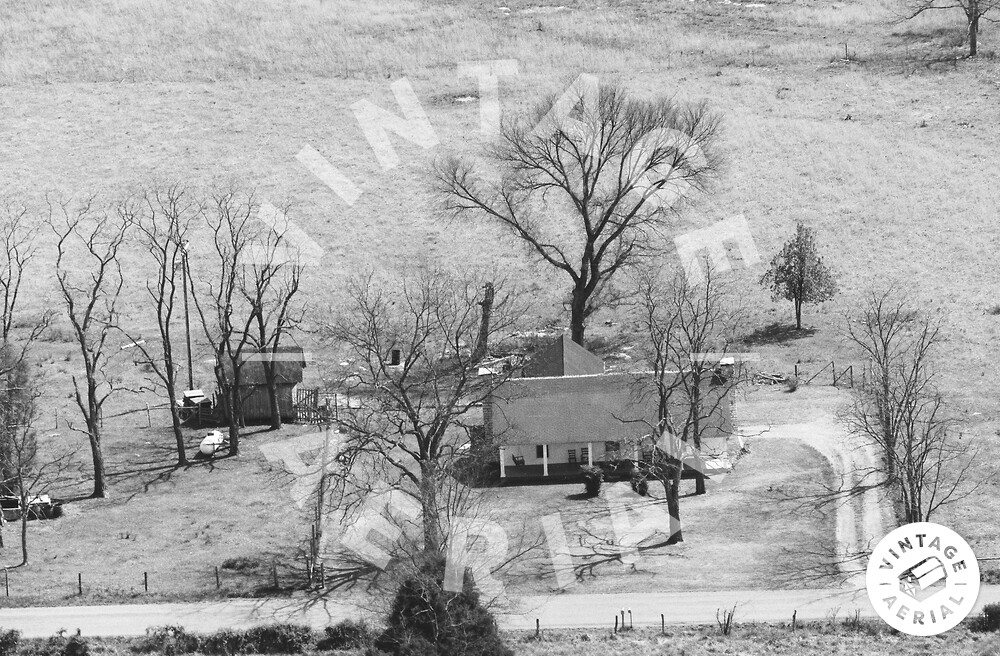 Vintage Aerial Tennessee Rutherford County 1983 9ARU7