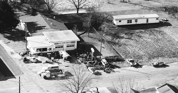 Vintage Aerial photo from 1984 in Geneva County, AL