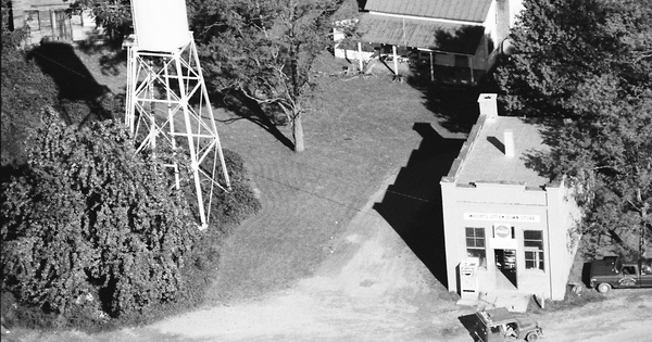 Vintage Aerial photo from 1986 in Henry County, VA