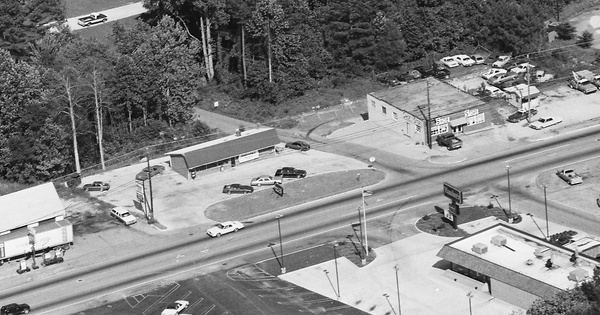 Vintage Aerial photo from 1986 in Haralson County, GA