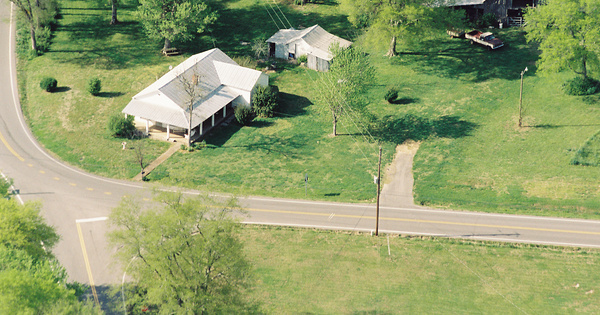 Vintage Aerial photo from 2004 in Moore County, TN