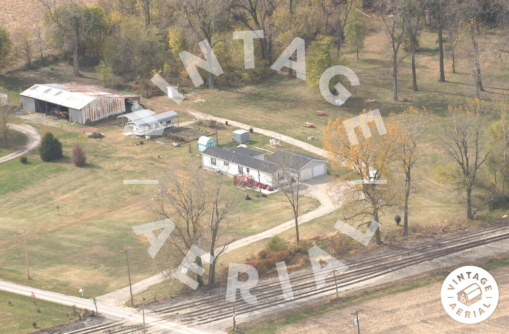Vintage Aerial Illinois Logan County 2003 RLO1211