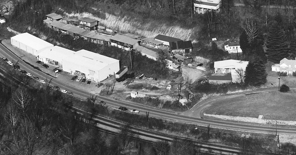 Vintage Aerial photo from 1984 in Mingo County, WV