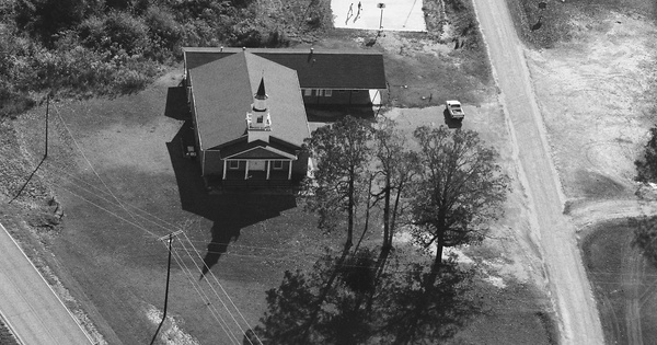 Vintage Aerial photo from 1989 in Lincoln County, MS
