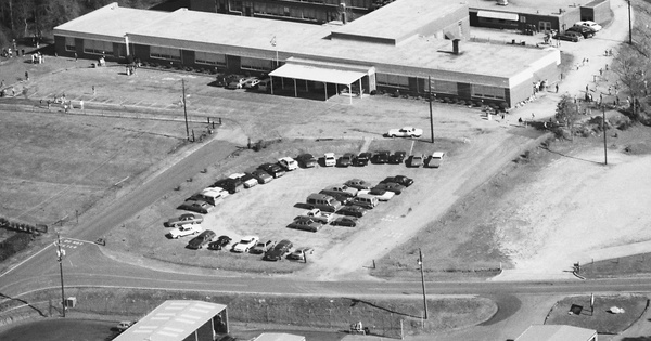 Vintage Aerial photo from 1988 in Stephens County, GA