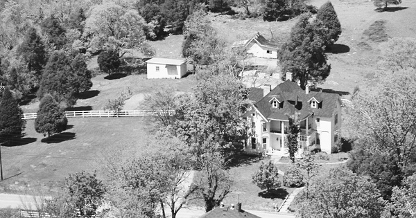 Vintage Aerial photo from 1980 in Bedford County, TN