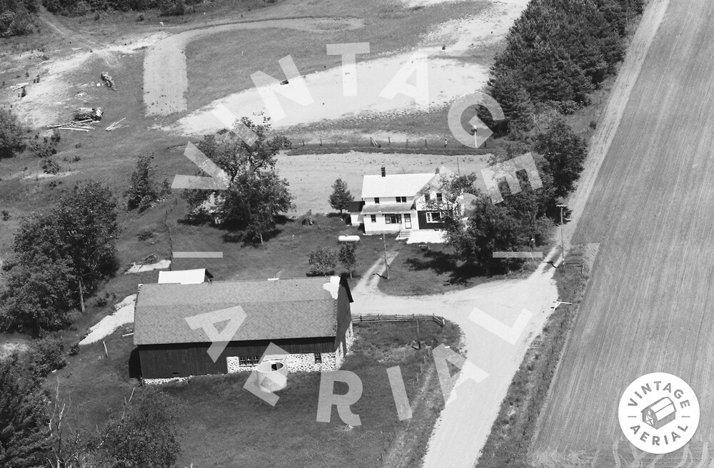 Vintage Aerial Wisconsin Shawano County 1978 49JSH18
