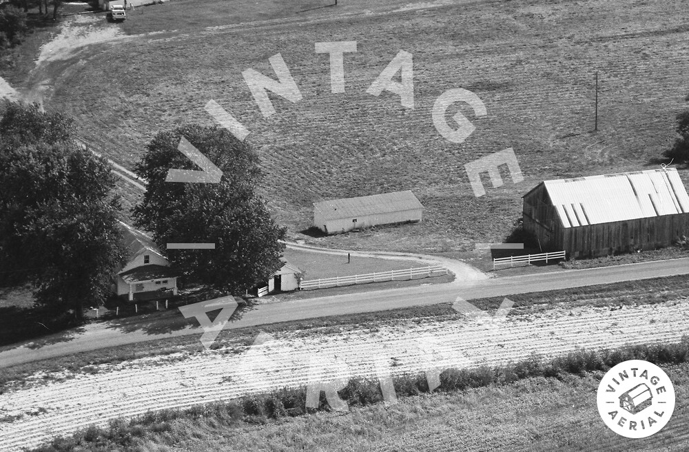 Vintage Aerial Indiana Clark County 1976 14ECL5