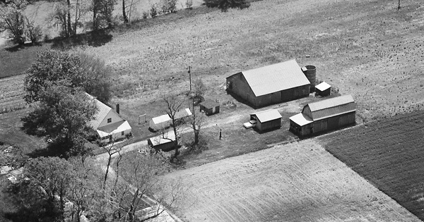 Vintage Aerial photo from 1978 in Dearborn County, IN
